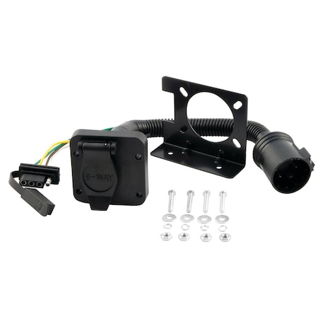 Sunbelt Wiring Socket, 6-way and 4-way Combo 5.85" x8.6" x3" A-B1CM55664